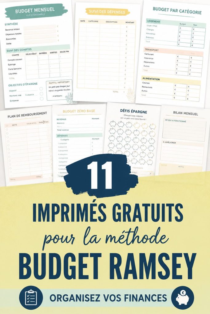 Des modèles de budget imprimables pour une gestion financière simplifiée