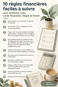 Femme souriante réfléchissant à ses finances avec un carnet