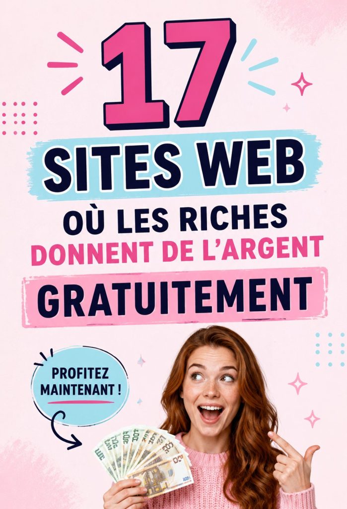Un ordinateur portable affichant des sites de dons d'argent gratuits