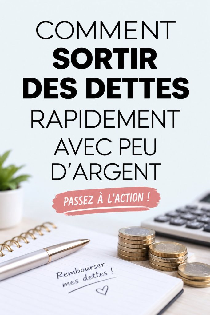 Femme souriante examinant ses finances et ses stratégies pour sortir des dettes.