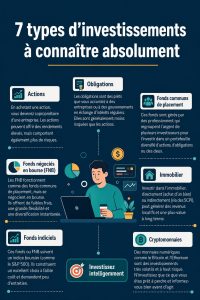 Femme d'affaires examinant des graphiques d'investissements avec un ordinateur portable