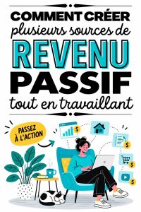 Femme réfléchissant à des stratégies pour générer des revenus passifs tout en travaillant